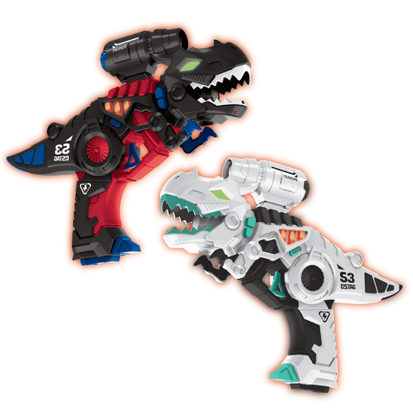 Savorelle Dino Lasergame Set 2 Spelers - T-Rex Blasters, 6+, Geen Vest Nodig