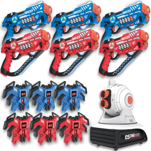 Savorelle Pulse + Projector 6 Spelers - Vest + Binnen-Schietspel, Hele Jaar Spelen