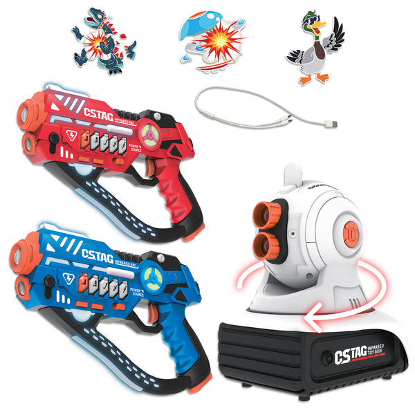Savorelle Pulse Duo + Projector - 2 Blasters voor Binnen, Geen Vest Nodig