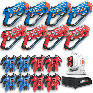 Savorelle Pulse + Projector 8 Spelers - Vest + Binnen-Schietspel, Hele Jaar Spelen