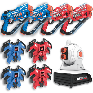 Savorelle Pulse + Projector 4 Spelers - Vest + Binnen-Schietspel, Hele Jaar Spelen