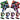 Savorelle Base Lasergame Set 4 Spelers - 360° Vest, 15 Levens, Familie-set