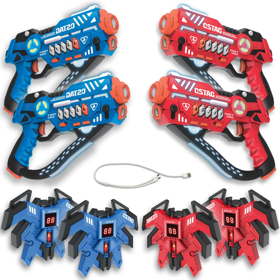 Lasergame Set Pulse 4 spelers