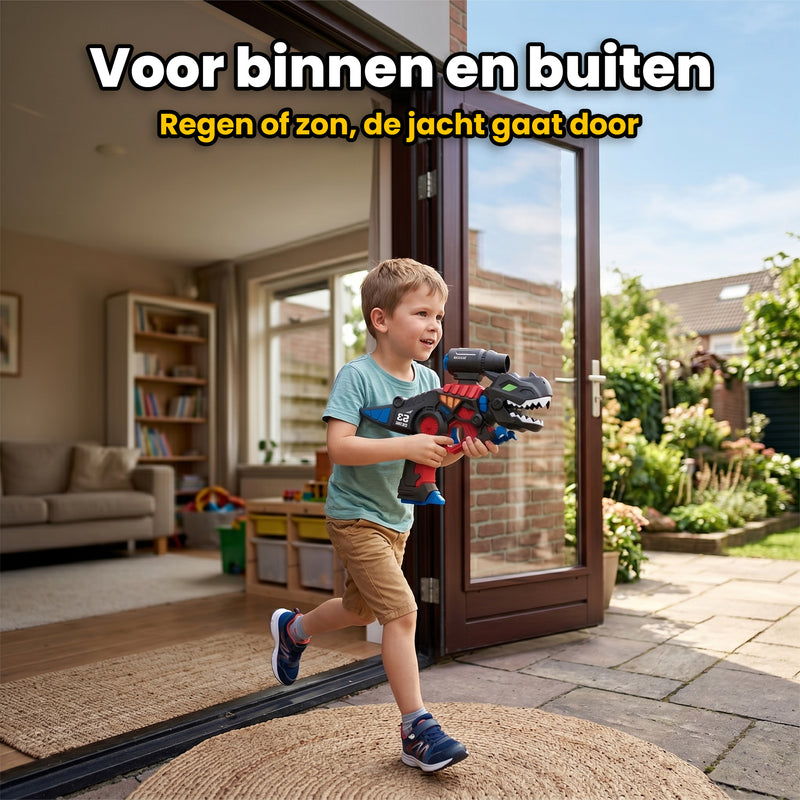 Savorelle Dino Lasergame Set 4 Spelers - T-Rex Blasters, 6+, Geen Vest Nodig