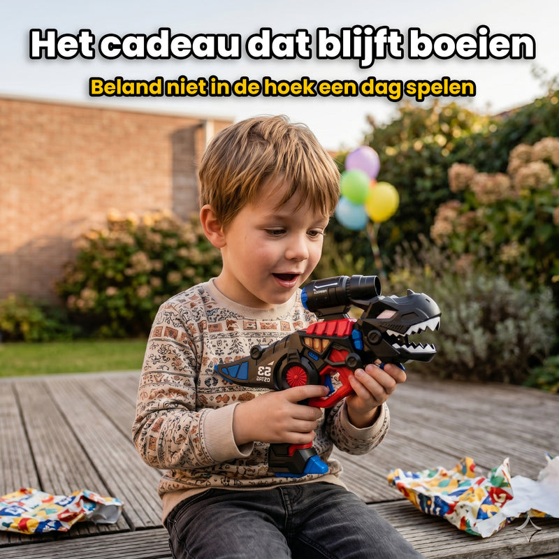 Savorelle Dino Lasergame Set 4 Spelers - T-Rex Blasters, 6+, Geen Vest Nodig