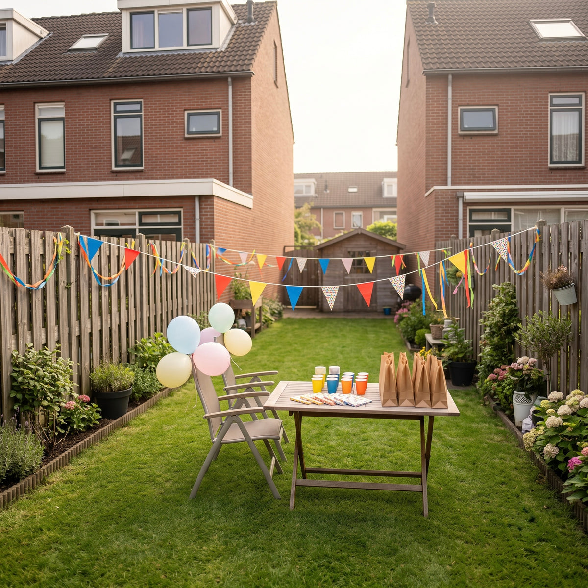 Vlak voor het feestje: de voorbereiding
